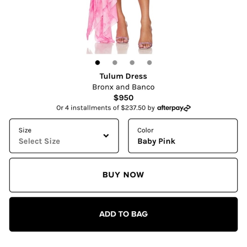 Bronx and Banco Pink Strapless Mini Dress - Picture 5 of 15